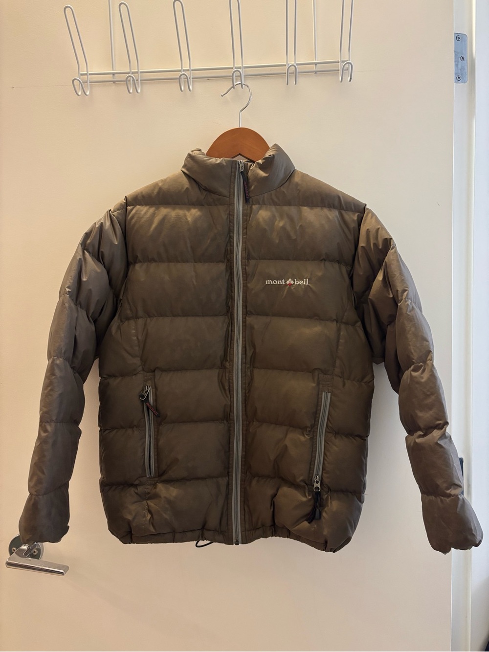 Montbell Down Puffer Jacket Japan S US XS Brown Style 1101255